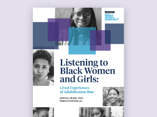 Listening to Black Women and Girls: Lived Experiences of Adultification Bias